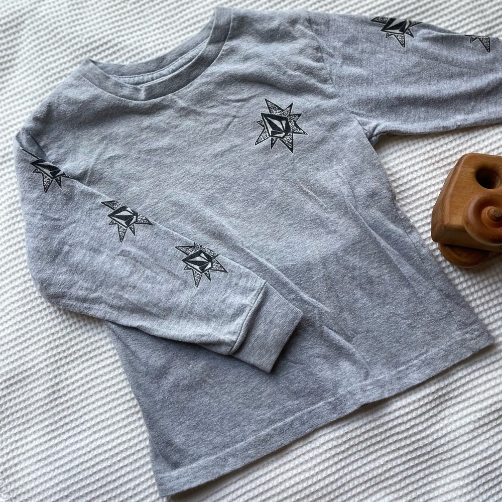 Kids Long-Sleeve Volcom Stone Graphic Tee